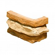  Облицовочный камень "Скалистая гора" (угол) для кладки без шва 52172, м.п.